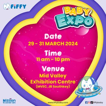 Fiffy-Baby-Expo-at-MVEC-350x350 - Baby & Kids & Parenting Babycare Events & Fairs Johor 