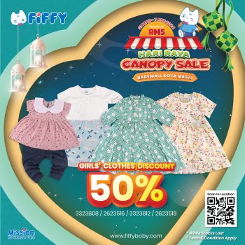 Fiffy-Hari-Raya-Canopy-Sale-at-Babymall-Kota-Masai-5-350x350 - Baby & Kids & Parenting Babycare Johor Warehouse Sale & Clearance in Malaysia 