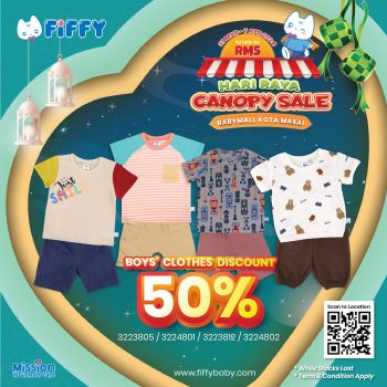 Fiffy-Hari-Raya-Canopy-Sale-at-Babymall-Kota-Masai-6-350x350 - Baby & Kids & Toys Babycare Johor Warehouse Sale & Clearance in Malaysia 