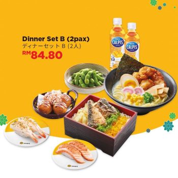 Genki-Sushi-Dinner-Sets-Promo-1-350x350 - Food , Restaurant & Pub Kuala Lumpur Promotions & Freebies Selangor Sushi 