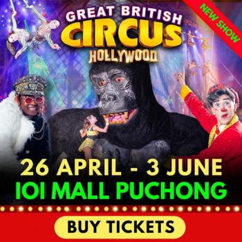 Great-British-Circus-Tickets-Promo-at-IOI-Mall-Puchong-350x350 - Sales Happening Now In Malaysia Selangor Sports,Leisure & Travel This Week Sales In Malaysia 