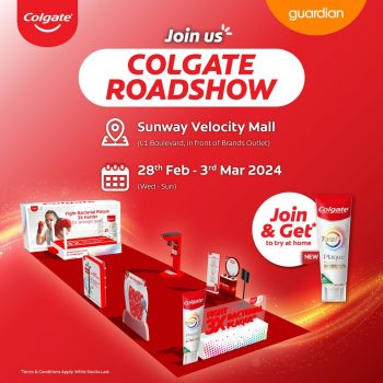 Guardian-Colgate-Roadshow-at-Sunway-Velocity-Mall-350x350 - Beauty & Health Events & Fairs Health Supplements Kuala Lumpur Personal Care Selangor 