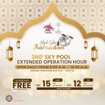H-Elite-Design-Hotel-360-Sky-Pool-Extended-Operation-Hour-350x350 - Hotels Kelantan Promotions & Freebies Sports,Leisure & Travel 