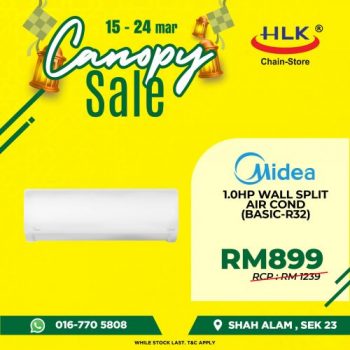 HLK-Sharp-Midea-Canopy-Sale-at-HLK-Shah-Alam-Sek-23-10-350x350 - Electronics & Computers Home Appliances IT Gadgets Accessories Kitchen Appliances Selangor Warehouse Sale & Clearance in Malaysia 