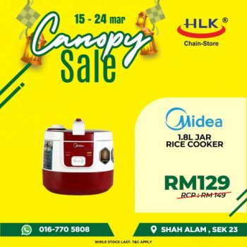 HLK-Sharp-Midea-Canopy-Sale-at-HLK-Shah-Alam-Sek-23-15-350x350 - Electronics & Computers Home Appliances IT Gadgets Accessories Kitchen Appliances Selangor Warehouse Sale & Clearance in Malaysia