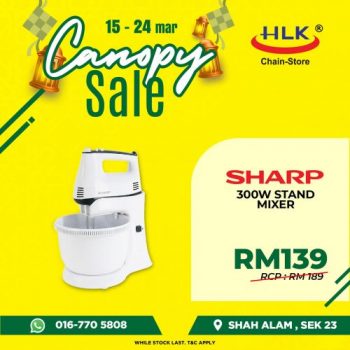 HLK-Sharp-Midea-Canopy-Sale-at-HLK-Shah-Alam-Sek-23-16-350x350 - Electronics & Computers Home Appliances IT Gadgets Accessories Kitchen Appliances Selangor Warehouse Sale & Clearance in Malaysia