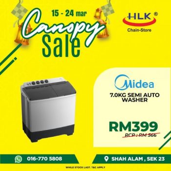 HLK-Sharp-Midea-Canopy-Sale-at-HLK-Shah-Alam-Sek-23-7-350x350 - Electronics & Computers Home Appliances IT Gadgets Accessories Kitchen Appliances Selangor Warehouse Sale & Clearance in Malaysia 