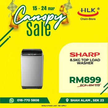 HLK-Sharp-Midea-Canopy-Sale-at-HLK-Shah-Alam-Sek-23-9-350x350 - Electronics & Computers Home Appliances IT Gadgets Accessories Kitchen Appliances Selangor Warehouse Sale & Clearance in Malaysia 