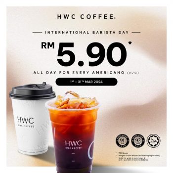 HWC-Coffee-International-Barista-Day-Promo-1-350x350 - Beverages Food , Restaurant & Pub Johor Kedah Kelantan Kuala Lumpur Melaka Negeri Sembilan Pahang Penang Perak Perlis Promotions & Freebies Putrajaya Sabah Sarawak Selangor Terengganu 