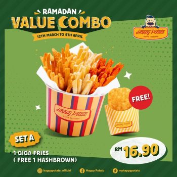 Happy-Potato-Ramadan-Value-Combo-1-350x350 - Food , Restaurant & Pub Johor Kedah Kelantan Kuala Lumpur Melaka Negeri Sembilan Pahang Penang Perak Perlis Promotions & Freebies Putrajaya Sabah Sarawak Selangor Terengganu 