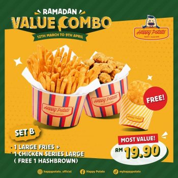 Happy-Potato-Ramadan-Value-Combo-2-350x350 - Food , Restaurant & Pub Johor Kedah Kelantan Kuala Lumpur Melaka Negeri Sembilan Pahang Penang Perak Perlis Promotions & Freebies Putrajaya Sabah Sarawak Selangor Terengganu 