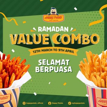 Happy-Potato-Ramadan-Value-Combo-350x350 - Food , Restaurant & Pub Johor Kedah Kelantan Kuala Lumpur Melaka Negeri Sembilan Pahang Penang Perak Perlis Promotions & Freebies Putrajaya Sabah Sarawak Selangor Terengganu 