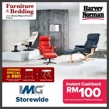 Harvey-Norman-Furniture-Bedding-Deals-at-Berjaya-Megamall-Kuantan-5-350x350 - Beddings Furniture Home & Garden & Tools Home Decor Pahang Promotions & Freebies 