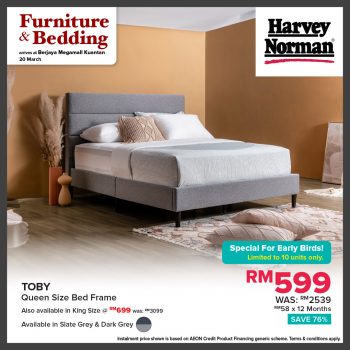 Harvey-Norman-Furniture-Bedding-Deals-at-Berjaya-Megamall-Kuantan-8-350x350 - Beddings Furniture Home & Garden & Tools Home Decor Pahang Promotions & Freebies 