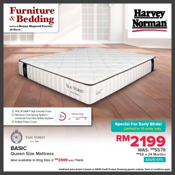 Harvey-Norman-Furniture-Bedding-Deals-at-Berjaya-Megamall-Kuantan-9-350x350 - Beddings Furniture Home & Garden & Tools Home Decor Pahang Promotions & Freebies 