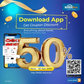 HomePro-App-Promotion-350x350 - Furniture Home & Garden & Tools Home Decor Home Hardware Johor Kedah Kelantan Kuala Lumpur Melaka Negeri Sembilan Online Store Pahang Penang Perak Perlis Promotions & Freebies Putrajaya Sabah Sarawak Selangor Terengganu 