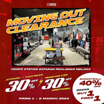 Hoops-Station-Moving-Out-Sale-350x350 - Fashion Accessories Fashion Lifestyle & Department Store Footwear Melaka Warehouse Sale & Clearance in Malaysia 
