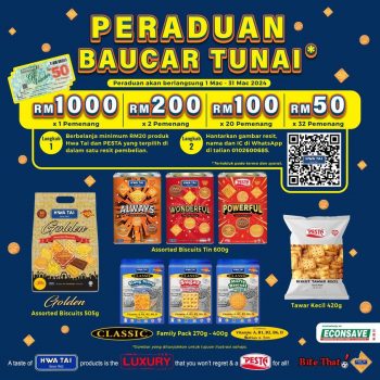 Hwa-Tai-Cash-Voucher-Competition-350x350 - Events & Fairs Johor Kedah Kelantan Kuala Lumpur Melaka Negeri Sembilan Pahang Penang Perak Perlis Putrajaya Sabah Sarawak Selangor Supermarket & Hypermarket Terengganu 