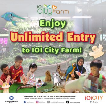 IOI-City-Farm-Unlimited-Entry-Promo-350x350 - Promotions & Freebies Putrajaya Sports,Leisure & Travel Theme Parks 