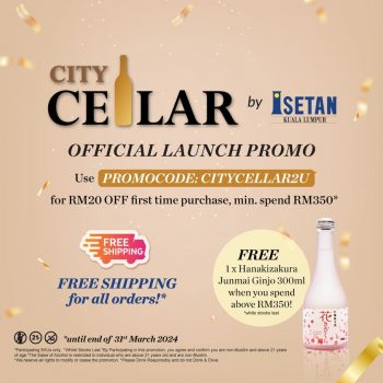Isetan-City-Cellar-Official-Launch-Promo-350x350 - Beverages Food , Restaurant & Pub Kuala Lumpur Promotions & Freebies Selangor Wines 