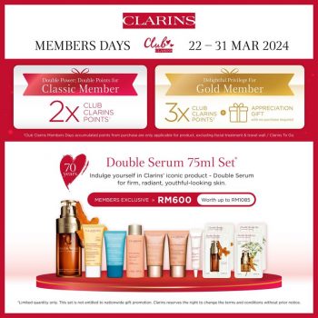 Isetan-Clarins-Members-Days-Promo-350x350 - Beauty & Health Kuala Lumpur Personal Care Promotions & Freebies Selangor Skincare 