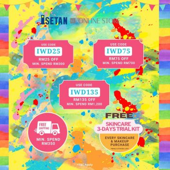 Isetan-Colorful-Womens-Day-Festival-1-350x350 - Events & Fairs Fashion Lifestyle & Department Store Johor Kuala Lumpur Selangor 