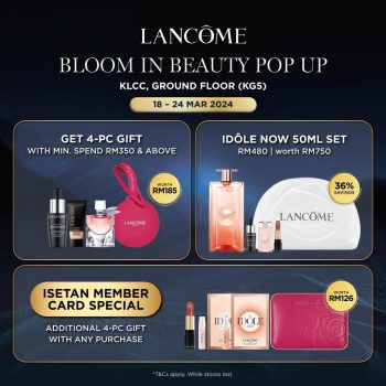 Isetan-Lancome-Special-350x350 - Beauty & Health Cosmetics Fashion Lifestyle & Department Store Kuala Lumpur Promotions & Freebies Selangor Skincare 
