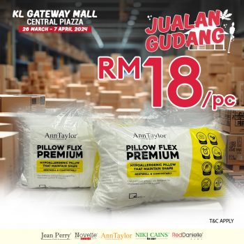 Jean-Perry-Warehouse-Sale-at-KL-Gateway-Mall-13-350x350 - Beddings Home & Garden & Tools Kuala Lumpur Mattress Selangor Warehouse Sale & Clearance in Malaysia 