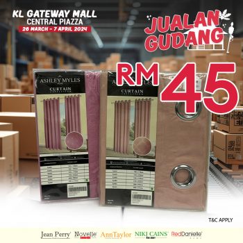 Jean-Perry-Warehouse-Sale-at-KL-Gateway-Mall-17-350x350 - Beddings Home & Garden & Tools Kuala Lumpur Mattress Selangor Warehouse Sale & Clearance in Malaysia 