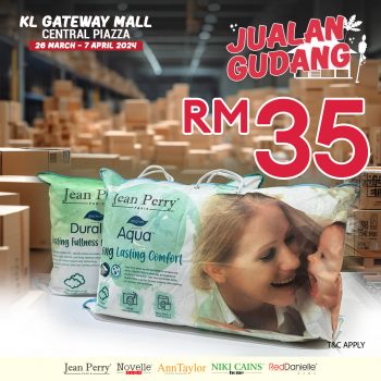 Jean-Perry-Warehouse-Sale-at-KL-Gateway-Mall-19-350x350 - Beddings Home & Garden & Tools Kuala Lumpur Mattress Selangor Warehouse Sale & Clearance in Malaysia 