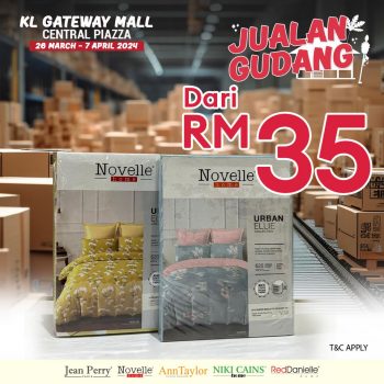 Jean-Perry-Warehouse-Sale-at-KL-Gateway-Mall-2-350x350 - Beddings Home & Garden & Tools Kuala Lumpur Mattress Selangor Warehouse Sale & Clearance in Malaysia 