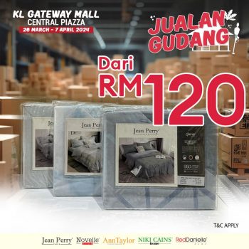 Jean-Perry-Warehouse-Sale-at-KL-Gateway-Mall-3-350x350 - Beddings Home & Garden & Tools Kuala Lumpur Mattress Selangor Warehouse Sale & Clearance in Malaysia 