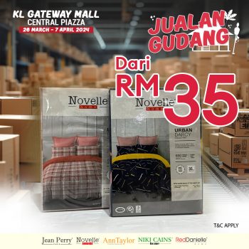 Jean-Perry-Warehouse-Sale-at-KL-Gateway-Mall-5-350x350 - Beddings Home & Garden & Tools Kuala Lumpur Mattress Selangor Warehouse Sale & Clearance in Malaysia 