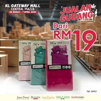 Jean-Perry-Warehouse-Sale-at-KL-Gateway-Mall-8-350x350 - Beddings Home & Garden & Tools Kuala Lumpur Mattress Selangor Warehouse Sale & Clearance in Malaysia 