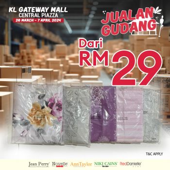 Jean-Perry-Warehouse-Sale-at-KL-Gateway-Mall-9-350x350 - Beddings Home & Garden & Tools Kuala Lumpur Mattress Selangor Warehouse Sale & Clearance in Malaysia 