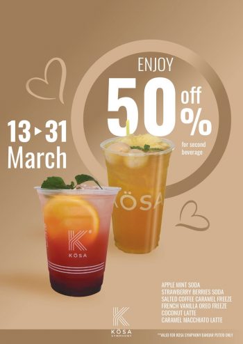 Kosa-Coffee-50-off-Promo-350x494 - Beverages Food , Restaurant & Pub Promotions & Freebies Selangor 