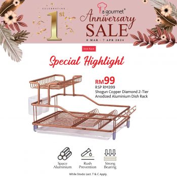 La-gourmet-Anniversary-Sale-at-Peal-Point-10-350x350 - Home & Garden & Tools Kitchenware Kuala Lumpur Malaysia Sales Selangor 