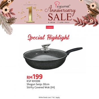 La-gourmet-Anniversary-Sale-at-Peal-Point-7-350x350 - Home & Garden & Tools Kitchenware Kuala Lumpur Malaysia Sales Selangor 