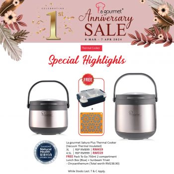 La-gourmet-Anniversary-Sale-at-Peal-Point-9-350x350 - Home & Garden & Tools Kitchenware Kuala Lumpur Malaysia Sales Selangor 