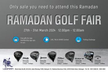 Leonian-Ramadan-Golf-Fair-Sale-350x233 - Golf Malaysia Sales Selangor Sports,Leisure & Travel 