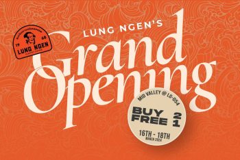 Lung-Ngen-Coffee-Grand-Opening-Ceremony-at-Mid-Valley-350x234 - Beverages Food , Restaurant & Pub Kuala Lumpur Promotions & Freebies Selangor 