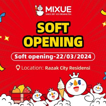 MIXUE-Soft-Opening-at-Razal-City-Residensi-350x350 - Food , Restaurant & Pub Ice Cream Kuala Lumpur Promotions & Freebies Selangor 