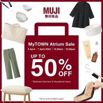 MUJI-Atrium-Sale-at-MyTown-350x350 - Fashion Accessories Fashion Lifestyle & Department Store Kuala Lumpur Selangor Warehouse Sale & Clearance in Malaysia 