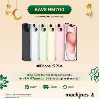 Machines-iPhone-15-Plus-Promo-350x350 - Electronics & Computers IT Gadgets Accessories Johor Kedah Kelantan Kuala Lumpur Melaka Mobile Phone Negeri Sembilan Pahang Penang Perak Perlis Promotions & Freebies Putrajaya Sabah Sales Happening Now In Malaysia Sarawak Selangor Terengganu 