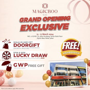 Magicboo-Grand-Opening-Special-at-Batu-Pahat-350x350 - Beauty & Health Cosmetics Johor Personal Care Promotions & Freebies Skincare 