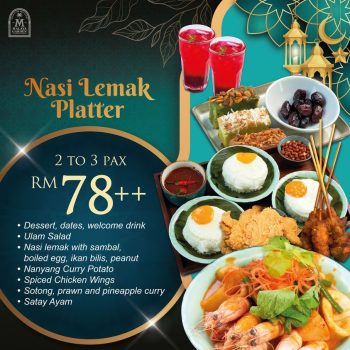 Malaya-Garden-Nasi-Lemak-Platter-Promo-350x350 - Food , Restaurant & Pub Kuala Lumpur Promotions & Freebies Selangor 