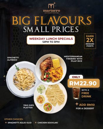 Marinero-Weekday-Lunch-Special-350x438 - Food , Restaurant & Pub Kuala Lumpur Promotions & Freebies Selangor 