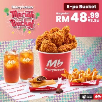 Marrybrown-Meriah-Bucket-Promo-1-350x351 - Food , Restaurant & Pub Johor Kedah Kelantan Kuala Lumpur Melaka Negeri Sembilan Pahang Penang Perak Perlis Promotions & Freebies Putrajaya Sabah Sarawak Selangor Terengganu 