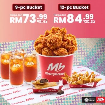 Marrybrown-Meriah-Bucket-Promo-2-350x350 - Food , Restaurant & Pub Johor Kedah Kelantan Kuala Lumpur Melaka Negeri Sembilan Pahang Penang Perak Perlis Promotions & Freebies Putrajaya Sabah Sales Happening Now In Malaysia Sarawak Selangor Terengganu 