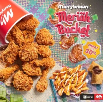 Marrybrown-Meriah-Bucket-Promo-350x349 - Food , Restaurant & Pub Johor Kedah Kelantan Kuala Lumpur Melaka Negeri Sembilan Pahang Penang Perak Perlis Promotions & Freebies Putrajaya Sabah Sales Happening Now In Malaysia Sarawak Selangor Terengganu 